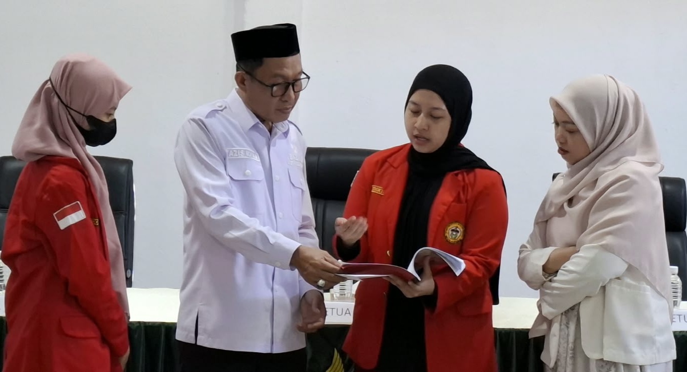 Calon Dokter Audensi di BAZNAS Makassar