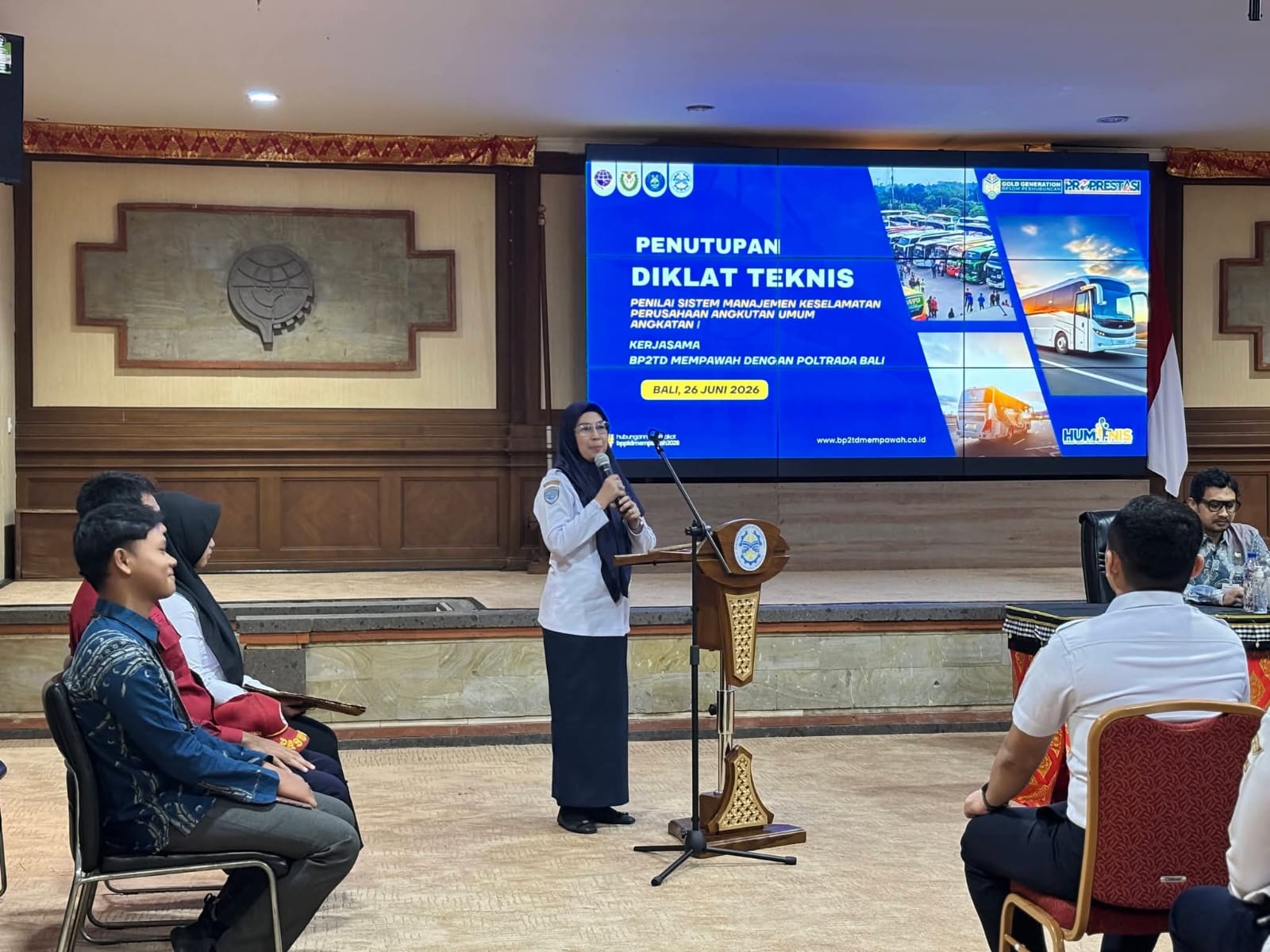 BPPTD Mempawah Selenggarakan  Diklat Teknis  SMKPAU Guna Meningkatkan Kompetensi Penilai Sistem Manajemen Keselamatan Angkutan Umum
